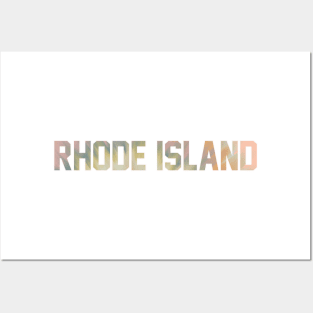 Rhode Island Tie dye Pastel Posters and Art